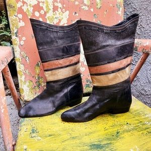 Dead stock 80s slouch boots